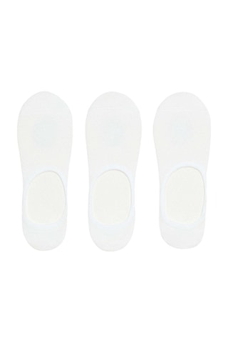 3 paires de socquettes - Blanc
