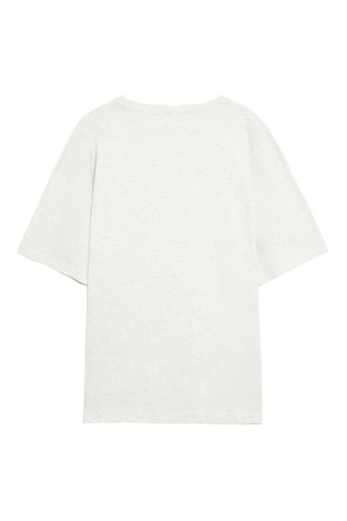 T-shirt - Gris clair chiné