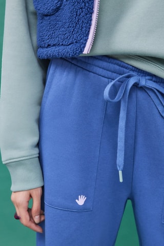 Pantalon flare - Bleu cobalt