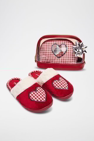Chaussons - Rouge