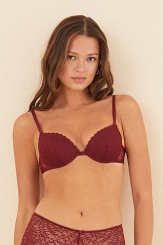 Soutien-gorge - Bordeaux