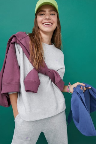 Sweat - Gris chiné et