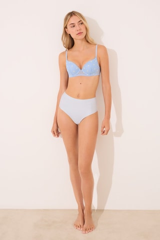 Culotte taille haute - Bleu clair