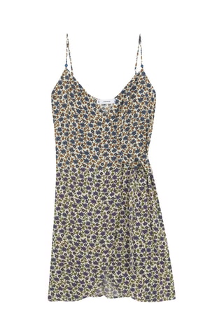 Robe portefeuille - Bleu roi