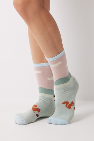 3 paires de chaussettes - Rose et blanc