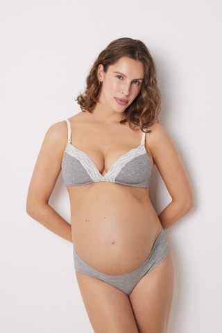 Soutien-gorge de maternité - Gris foncé