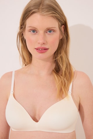 Soutien-gorge de maternité - Blanc