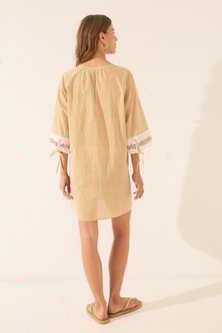 Robe droite - Moutarde