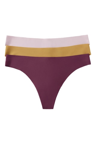 3 strings - Moutarde et rose poudré