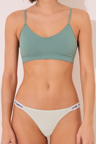 3 strings - Vert clair et ciel