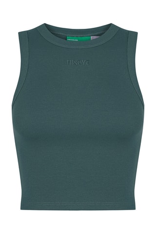 Crop top - Vert foncé