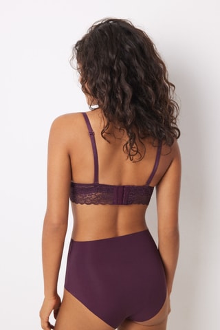 Culotte taille haute - Violet
