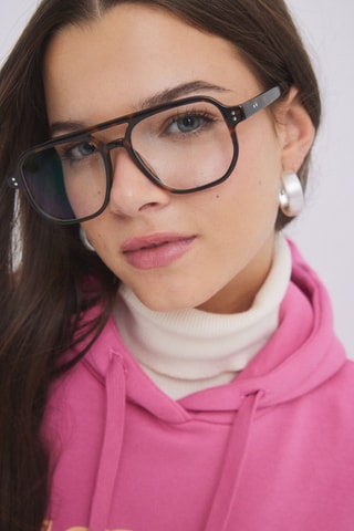 Sweat à capuche - Rose et saumon