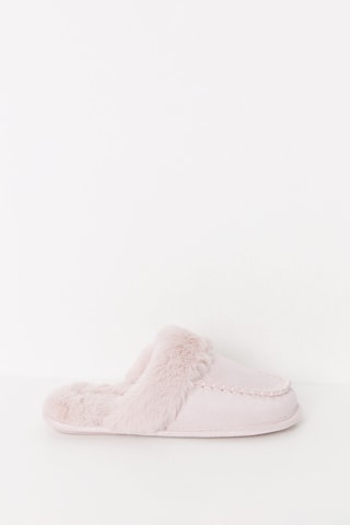 Pantoufles fourrées - Rose