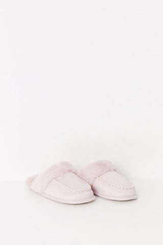 Pantoufles fourrées - Rose