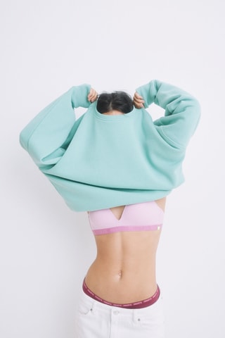 Sweat polaire - Vert d'eau