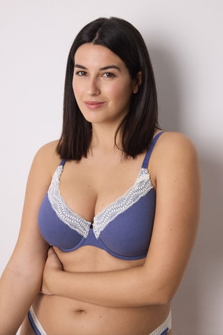 Soutien-gorge - Bleu cobalt