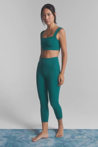 Legging taille haute - Vert