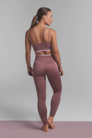 Legging taille haute - Marron