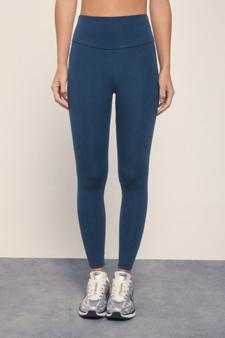 Legging taille haute - Bleu marine