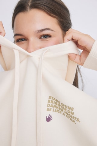 Sweat polaire - Ecru