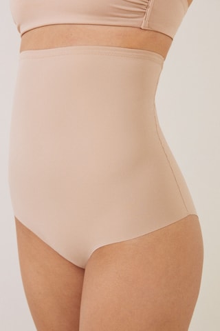 Culotte taille haute - Beige