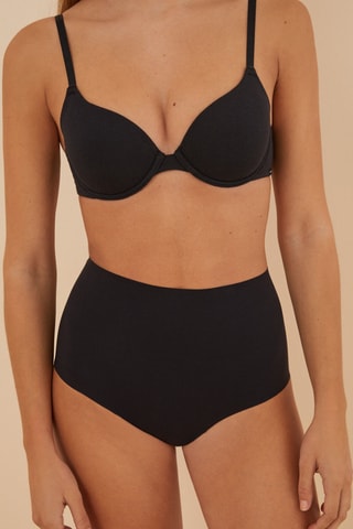 Shorty taille haute - Noir