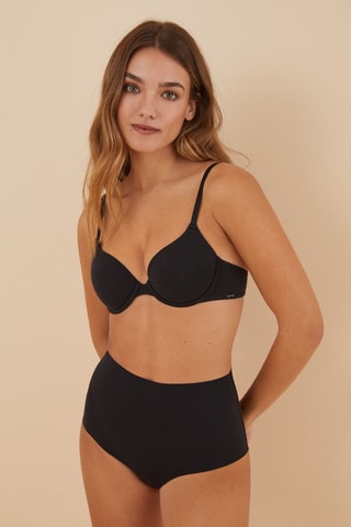 Shorty taille haute - Noir