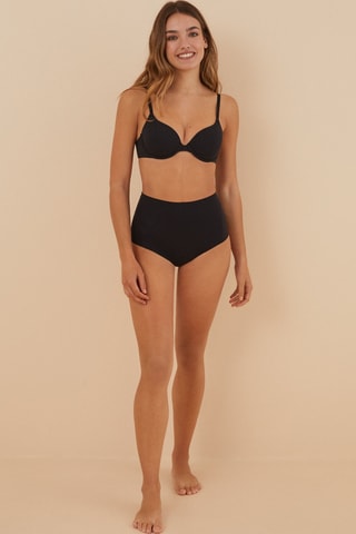 Shorty taille haute - Noir