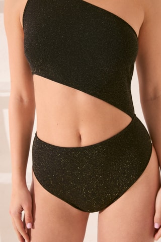 Trikini asymétrique - Noir