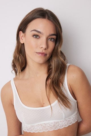 Bralette - Blanc
