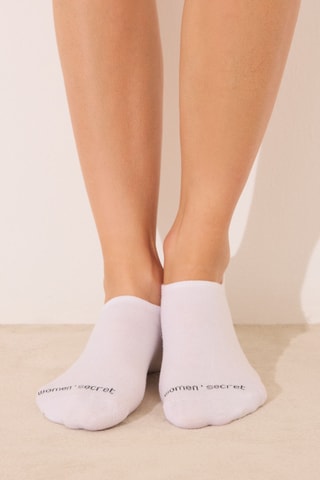 3 paires de socquettes - Blanc