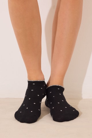 3 paires de socquettes - Noir