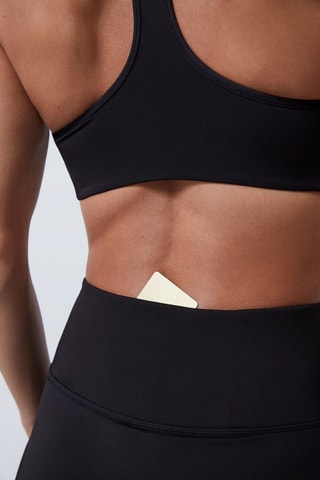 Minijupe taille haute - Noir