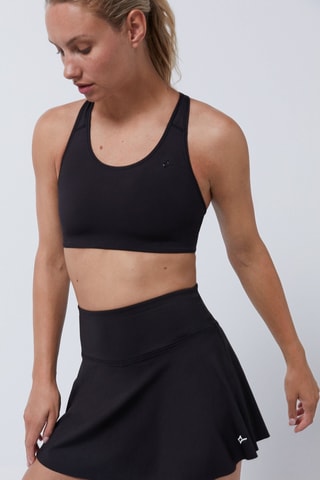 Minijupe taille haute - Noir