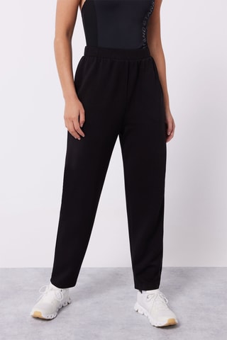 Pantalon taille haute - Noir