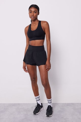 Short taille haute - Noir