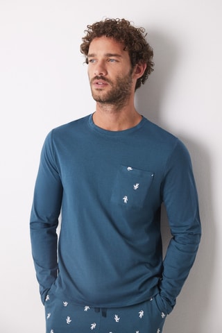 Pyjama - Bleu cobalt