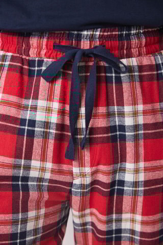 Pyjama - Bleu marine et rouge