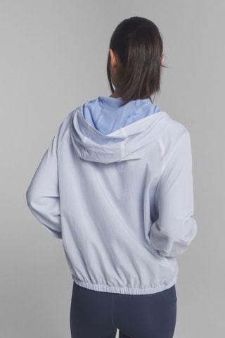 Coupe-vent à capuche - Blanc