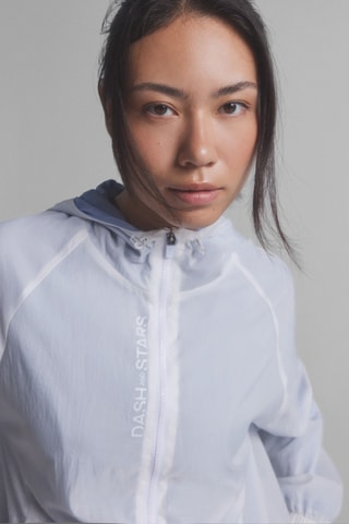 Coupe-vent à capuche - Blanc