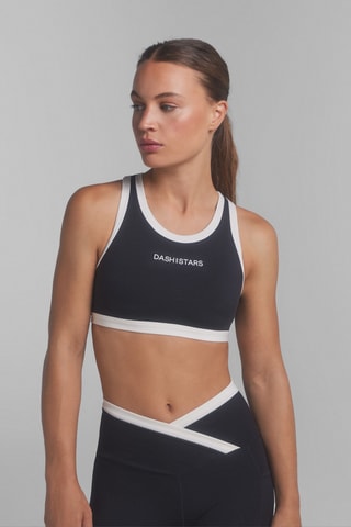 Brassière de sport - Noir et blanc
