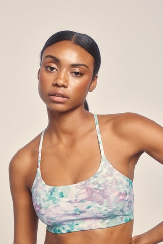 Brassière - Blanc et vert