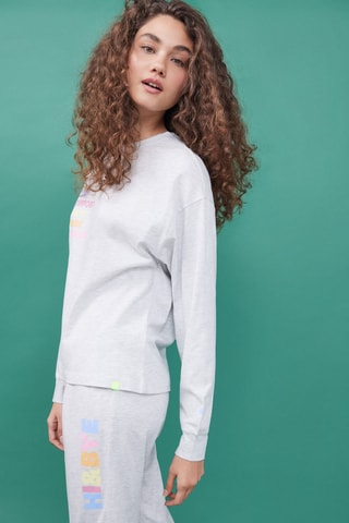 Pyjama - Gris clair chiné