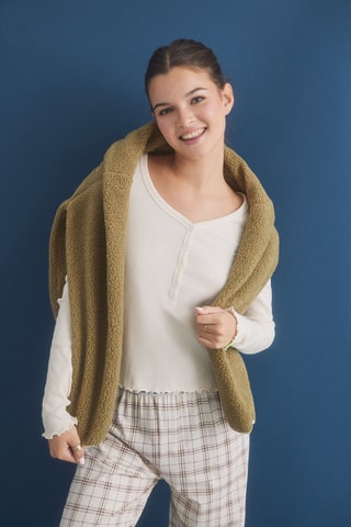 Pyjama - Beige et marron