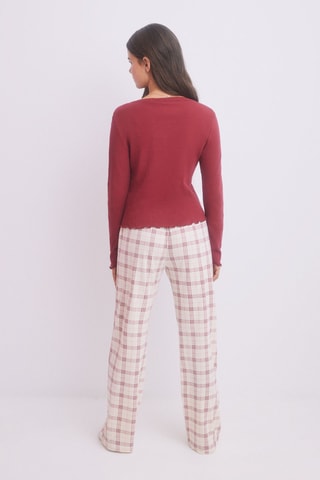 Pyjama - Rouge et blanc