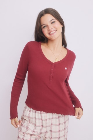 Pyjama - Rouge et blanc