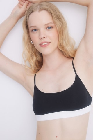 Brassière - Noir et blanc