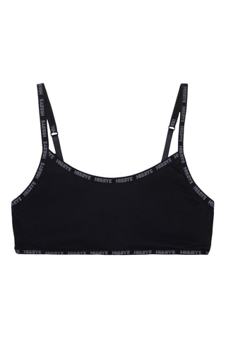 Brassière - Noir et gris