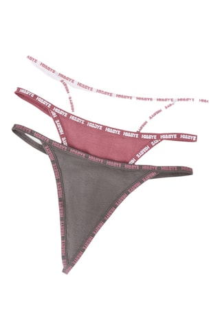 3 strings - Blanc et rose